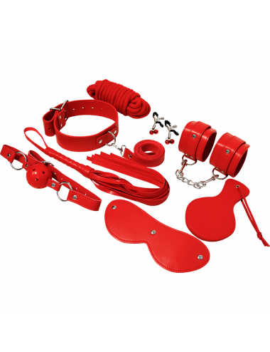 EXPERIENCE BDSM FETISH KIT RED SERIES