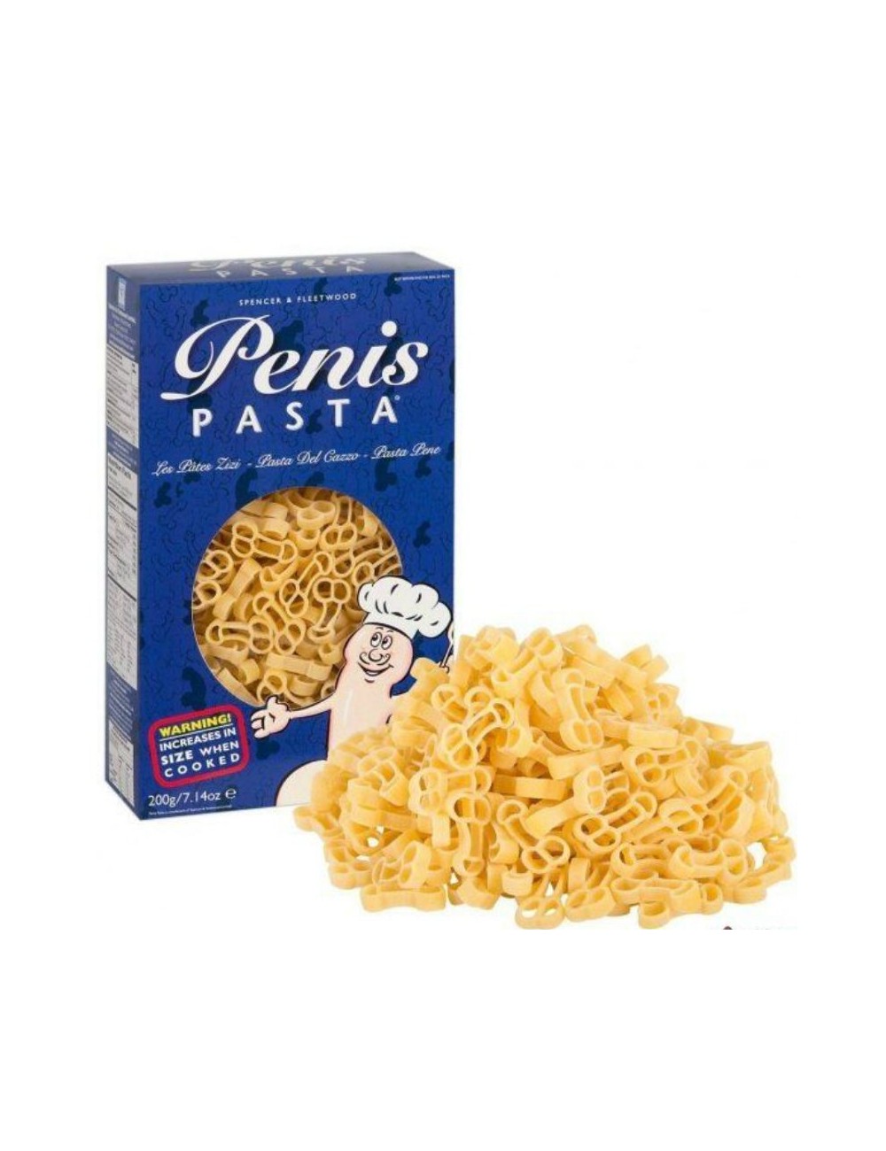 SPENCER AND FLEETWOOD - PENIS PASTA 200 GR SPENCER AND FLEETWOOD - PENIS PASTA 200 GR
