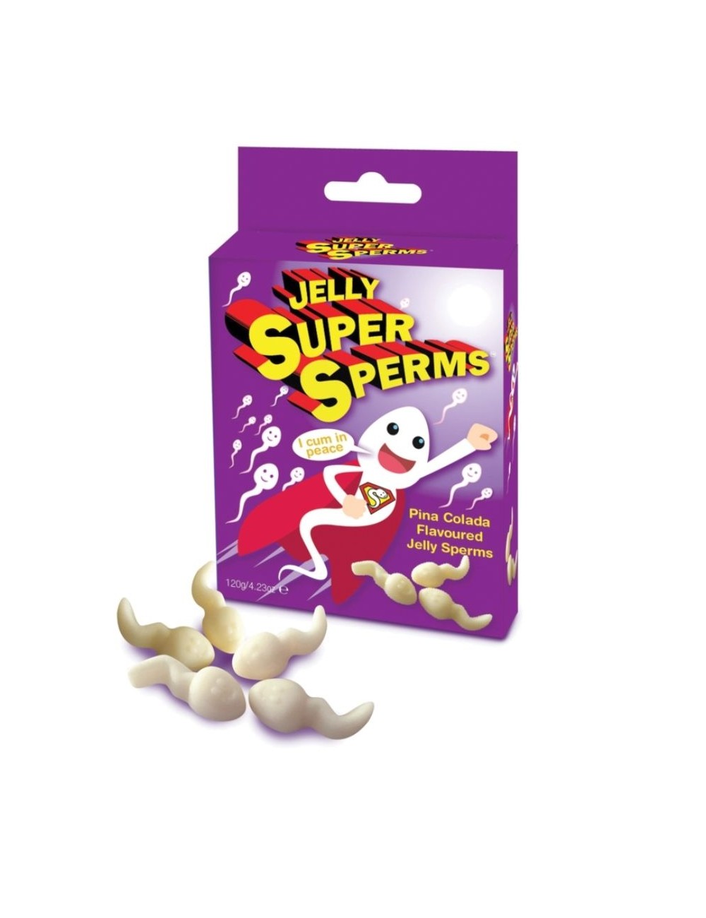 SPENCER&FLETWOOD JELLY SUPER SPERMS 120 GR SPENCER&FLETWOOD JELLY SUPER SPERMS 120 GR