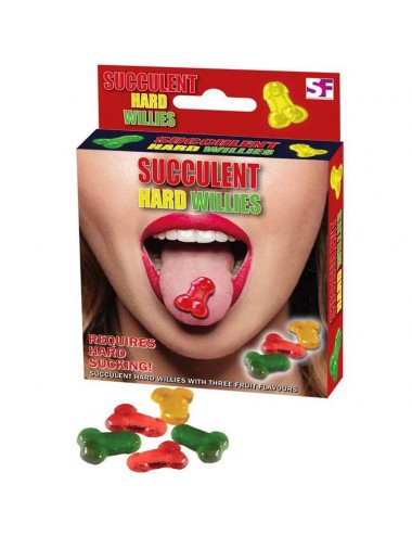 SPENCER AND FLEETWOOD SUCCULENT HARD WILLIES THREE FLAVOURS