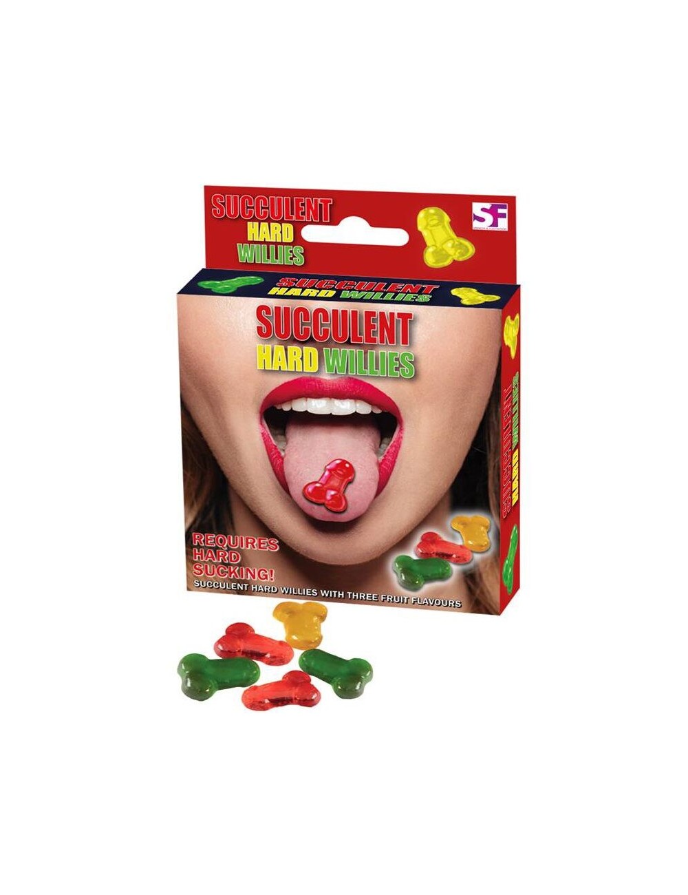 SPENCER AND FLEETWOOD SUCCULENT HARD WILLIES THREE FLAVOURS SPENCER AND FLEETWOOD SUCCULENT HARD WILLIES THREE FLAVOURS