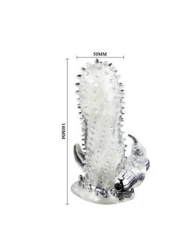 LY-BAILE BRAVE MAN PENIS EXTENSION CLEAR
