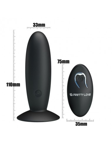 PRETTY LOVE - BOTTOM - REMOTE CONTROL VIBRATING PLUG
