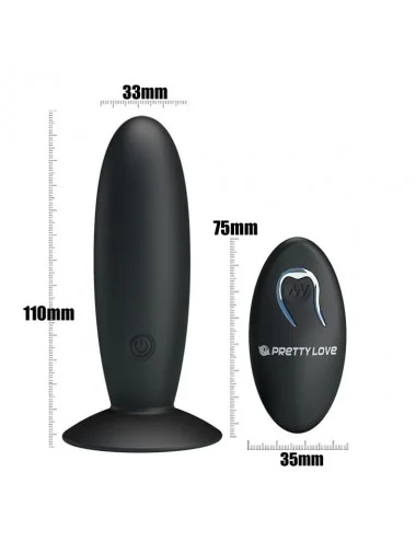 PRETTY LOVE - BOTTOM - REMOTE CONTROL VIBRATING PLUG