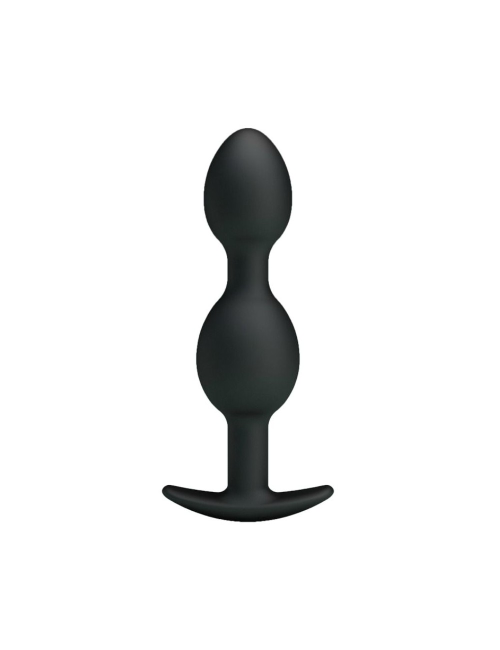 PRETTY LOVE BOTTOM - SILICONE ANAL BALLS  12.5 CM - BLACK