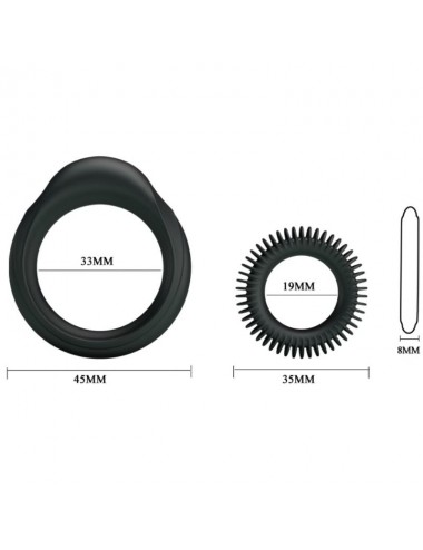 KIT SILICONE RINGS MANHOOD
