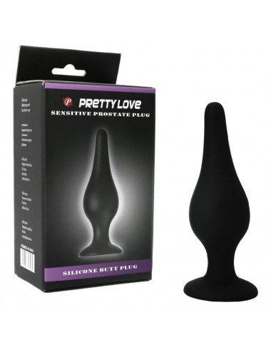 PRETTY LOVE  BOTTOM -  ERGONOMIC SILICONE PLUG 14 CM