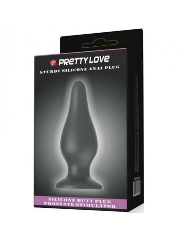 PRETTY LOVE  BOTTOM -  ERGONOMIC SILICONE PLUG 15.4 CM