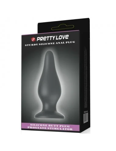 PRETTY LOVE  BOTTOM -  ERGONOMIC SILICONE PLUG 15.4 CM
