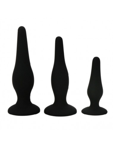 PRETTY BOTTOM - BEGGINER'S ANAL KIT SILICONE PLUGS