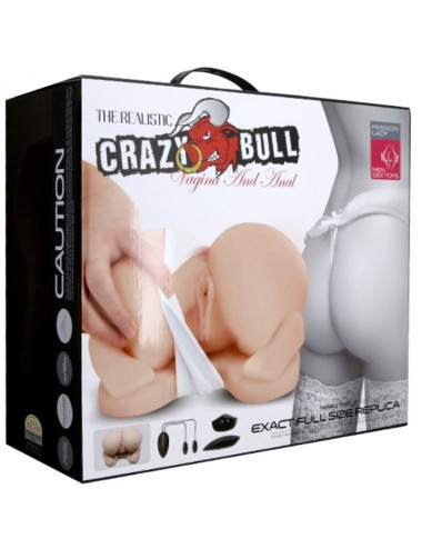 CRAZY BULL - REALISTIC BUTT DOGGY STYLE DOUBLE TUNNEL