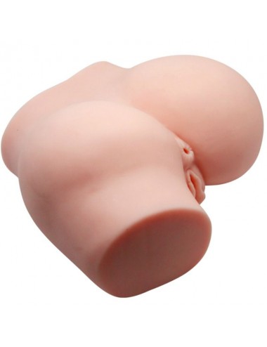 CRAZY BULL - REALISTIC ANUS AND VAGINA WITH VIBRATION DOUBLE PLEASURE