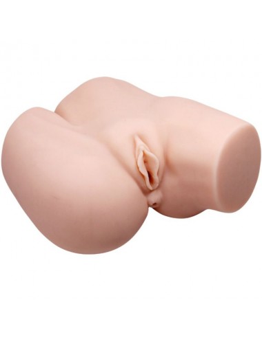CRAZY BULL - REALISTIC ANUS AND VAGINA WITH VIBRATION DOUBLE PLEASURE