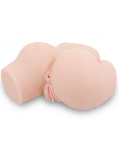 CRAZY BULL - REALISTIC ANUS AND VAGINA WITH VIBRATION DOUBLE PLEASURE