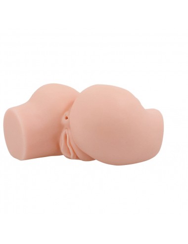 CRAZY BULL - REALISTIC ANUS AND VAGINA WITH VIBRATION DOUBLE PLEASURE