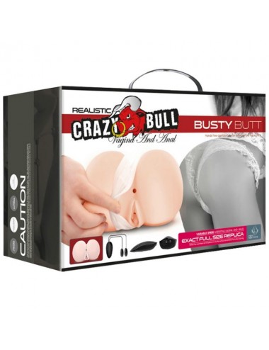 CRAZY BULL - REALISTIC ANUS AND VAGINA WITH VIBRATION POSTURE 6