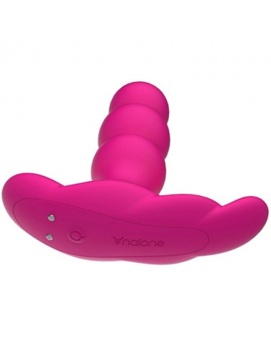 NALONE - PEARL ANAL VIBRATOR WITH REMOTE CONTROL BLACK