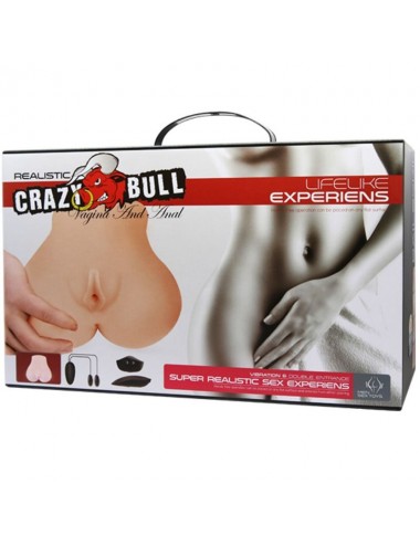 CRAZY BULL - REALISTIC ANUS AND VAGINA WITH VIBRATION POSTURE 7