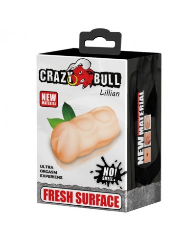 CRAZY BULL - LILLIAN VAGINA MASTURBATOR 13 CM