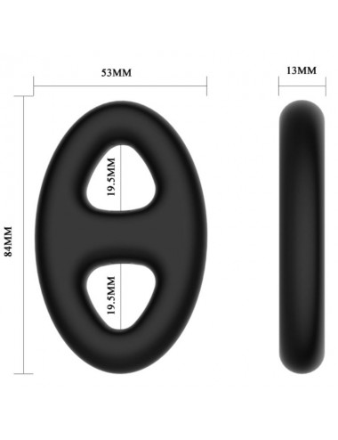CRAZY BULL - SUPER SOFT DOUBLE SILICONE RING