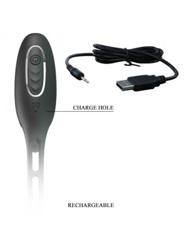 PRETTY LOVE BOTTOM - PENNIS RINGS AND VIBRATING PLUG