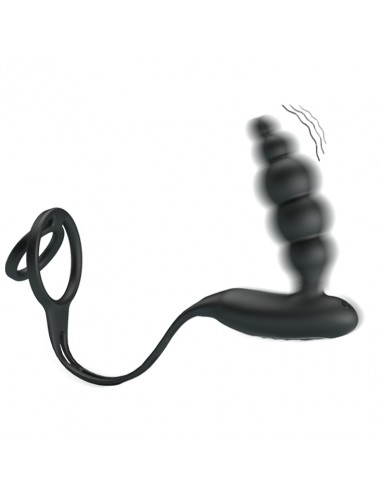 PRETTY LOVE BOTTOM - PENNIS RINGS AND VIBRATING PLUG