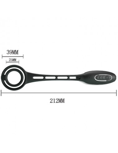 PRETTY LOVE BOTTOM - PENNIS RINGS AND VIBRATING PLUG