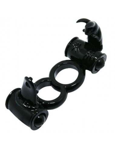 BAILE SWEET RING DOUBLE RING WITH DOUBLE RABBIT
