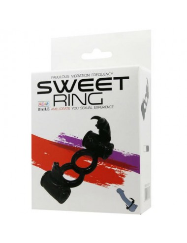 BAILE SWEET RING DOUBLE RING WITH DOUBLE RABBIT