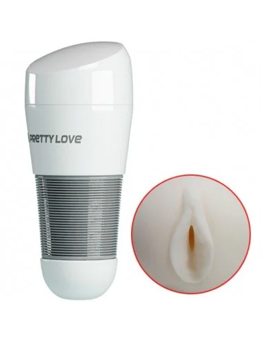 PRETTY LOVE KITTY WHITE MASTURBATOR VAGINA