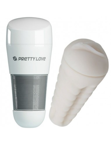 PRETTY LOVE KITTY WHITE MASTURBATOR VAGINA