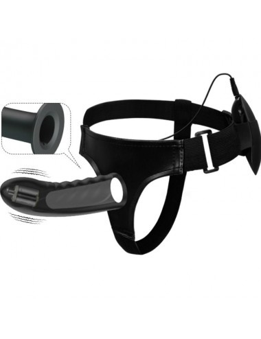 PRETTY LOVE MARVIN VIBRATING STRAP ON AND HOLLOW DILDO