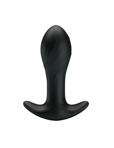 PRETTY LOVE ANAL PLUG MASSAGER BLACK
