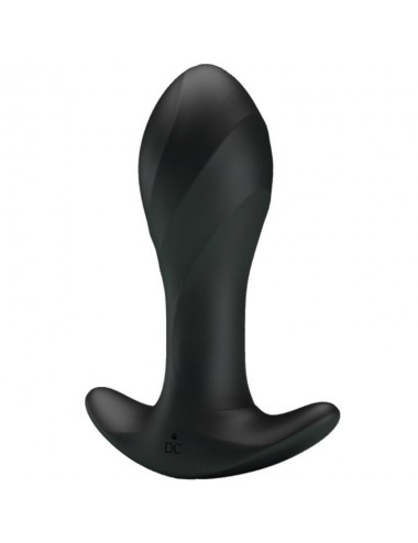 PRETTY LOVE ANAL PLUG MASSAGER BLACK