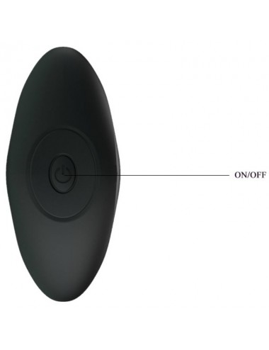 PRETTY LOVE ANAL PLUG MASSAGER BLACK