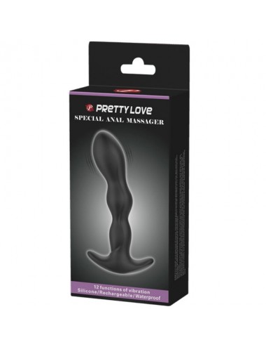 PRETTY LOVE ANAL MASSAGER 12 FUNCTIONS VIBRATION