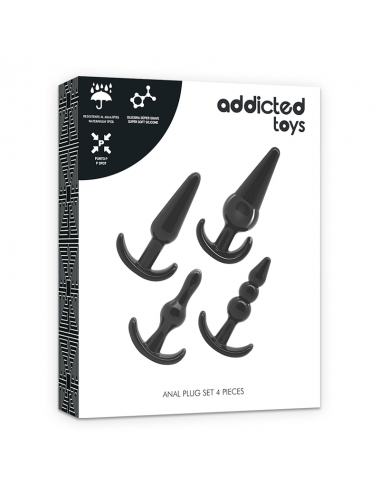 ADDICTED TOYS SET 4 ANAL PLUGS