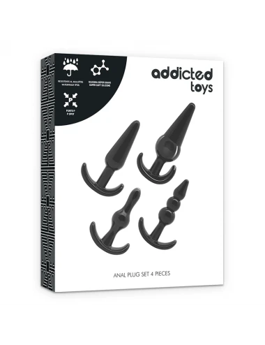 ADDICTED TOYS SET 4 ANAL PLUGS