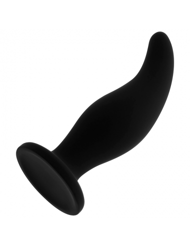 OHMAMA CURVED SILICONE BUTT PLUG P-SPOT 12 CM