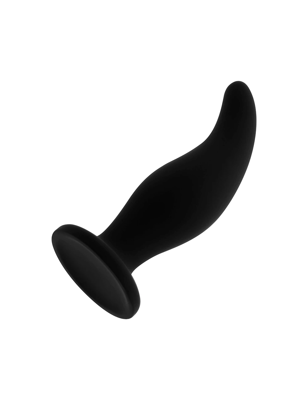 OHMAMA CURVED SILICONE BUTT PLUG P-SPOT 12 CM OHMAMA CURVED SILICONE BUTT PLUG P-SPOT 12 CM