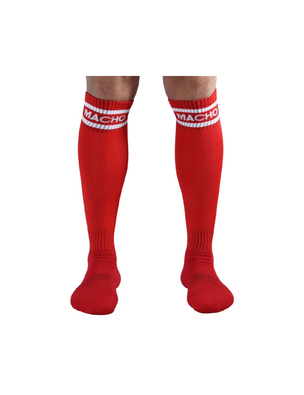 MACHO MALE LONG SOCKS ONE SIZE - RED MACHO MALE LONG SOCKS ONE SIZE - RED