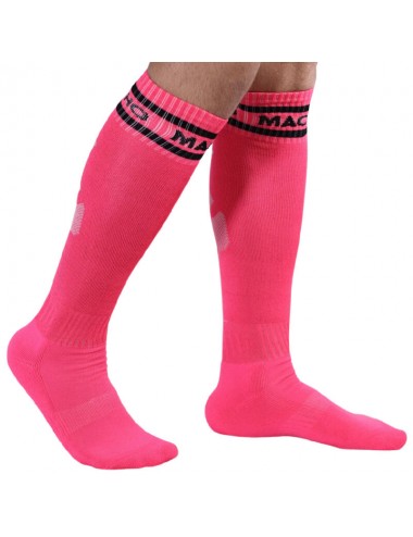 MACHO MALE LONG SOCKS ONE SIZE - PINK