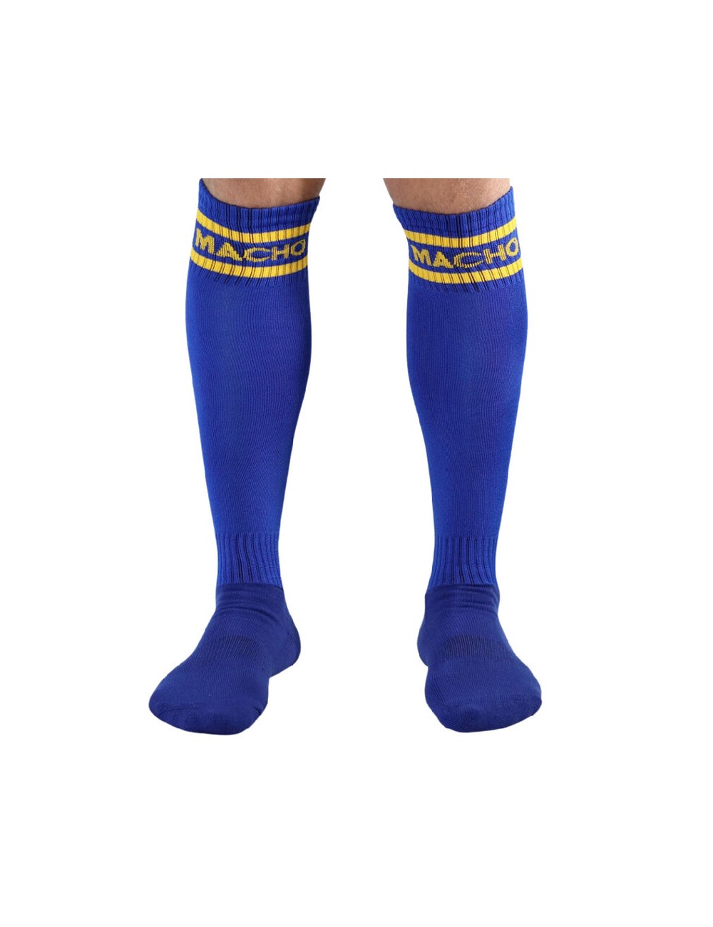 MACHO MALE LONG SOCKS ONE SIZE - BLUE MACHO MALE LONG SOCKS ONE SIZE - BLUE