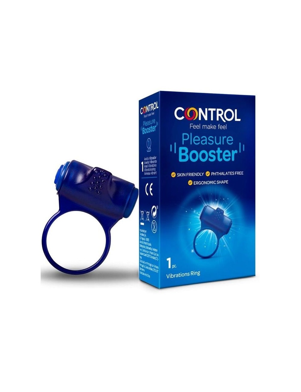 CONTROL PLEASURE BOOSTER VIBRATING RING