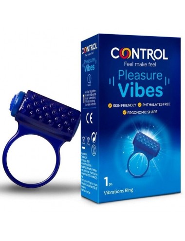 CONTROL PLEASURE VIBES VIBRATING RING