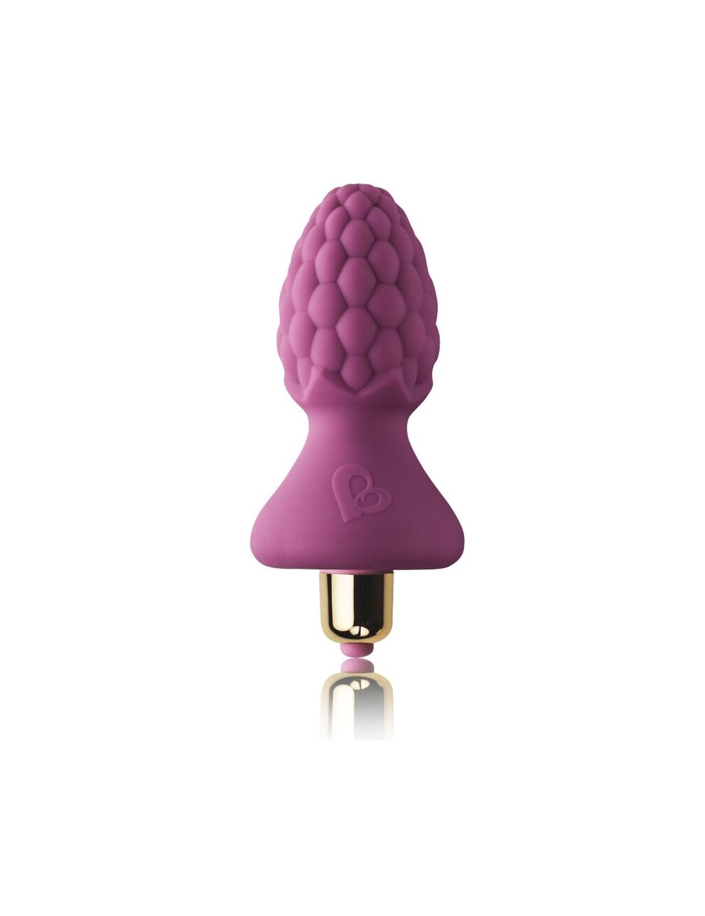 ROCKS-OFF ASSBERRIES RASPBERRY VIBRATING BUTT PLUG ROCKS-OFF ASSBERRIES RASPBERRY VIBRATING BUTT PLUG