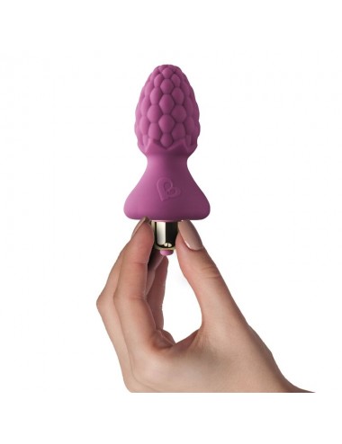 ROCKS-OFF ASSBERRIES RASPBERRY VIBRATING BUTT PLUG