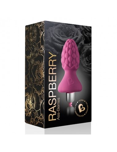 ROCKS-OFF ASSBERRIES RASPBERRY VIBRATING BUTT PLUG