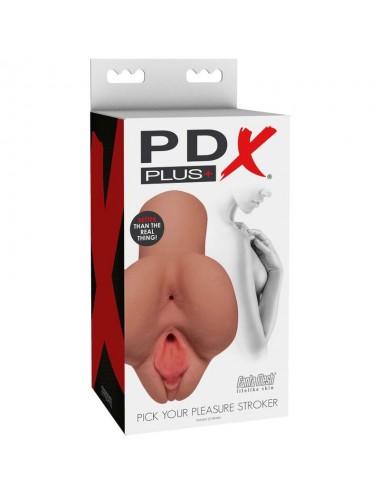 PDX PLUS+ PICK YOUR PLEASURE STROKER - FLESH