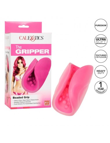 CALEX BEADED GRIP MASTURBATOR